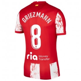 Koszulka Atlético Madryt Antoine Griezmann 8 Domowe Stroje Piłkarskie 2021/22 Krótki Rękaw